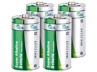 tka Köbele Akkutechnik Sparpack Alkaline Batterien Baby 1,5V Typ C im 4er-Pack; Batterie-Organizer Batterie-Organizer 