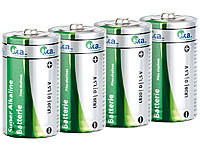 tka Köbele Akkutechnik Sparpack Alkaline Batterien Mono 1,5V Typ D im 4er-Pack