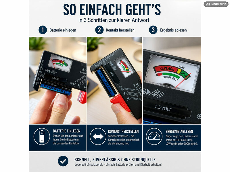 ; Batterie-Organizer Batterie-Organizer Batterie-Organizer