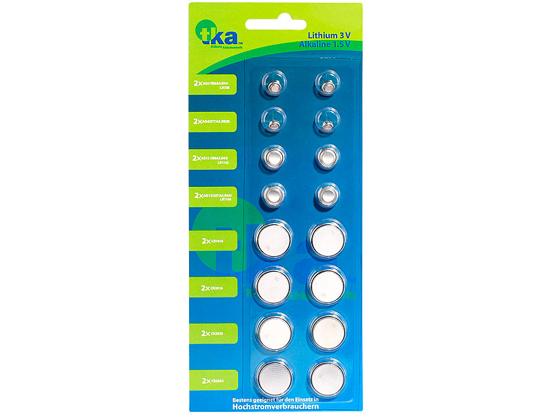 ; Alkaline-Batterien Micro (AAA) 