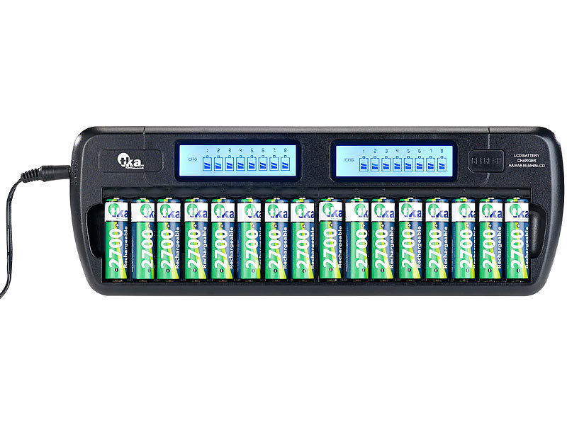 ; Akku-Ladegeräte, Li-Ion-Akkus Typ AA, mit USB-LadefunktionLi-Ion-Akkus Typ AAA, mit USB-Ladefunktion Akku-Ladegeräte, Li-Ion-Akkus Typ AA, mit USB-LadefunktionLi-Ion-Akkus Typ AAA, mit USB-Ladefunktion 