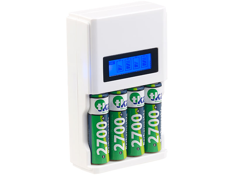 ; Akku-Ladegeräte, Li-Ion-Akkus Typ AA, mit USB-LadefunktionLi-Ion-Akkus Typ AAA, mit USB-Ladefunktion Akku-Ladegeräte, Li-Ion-Akkus Typ AA, mit USB-LadefunktionLi-Ion-Akkus Typ AAA, mit USB-Ladefunktion 