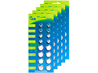 tka Köbele Akkutechnik 5er-Set Knopfzellen-Sortiment, je 8 x 2 Stück; Batterie-Organizer Batterie-Organizer Batterie-Organizer Batterie-Organizer 