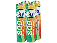 tka Köbele Akkutechnik 800 mAh Hybrid-Akku AAA Micro "Aeonium-Powercell" 4er-Set