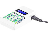 ; Akku-Ladegeräte, Li-Ion-Akkus Typ AA, mit USB-LadefunktionLi-Ion-Akkus Typ AAA, mit USB-Ladefunktion Akku-Ladegeräte, Li-Ion-Akkus Typ AA, mit USB-LadefunktionLi-Ion-Akkus Typ AAA, mit USB-Ladefunktion 