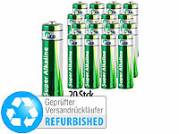 ; Knopfzellen, Li-Ion-Akkus Typ AAA, mit USB-Ladefunktion 