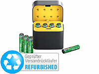 ; Li-Ion-Akkus Typ AA, mit USB-Ladefunktion, Li-Ion-Akkus Typ AAA, mit USB-Ladefunktion Li-Ion-Akkus Typ AA, mit USB-Ladefunktion, Li-Ion-Akkus Typ AAA, mit USB-Ladefunktion 