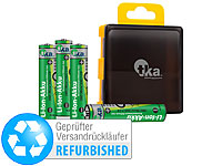 ; Li-Ion-Akkus Typ AA, mit USB-Ladefunktion, Li-Ion-Akkus Typ AAA, mit USB-Ladefunktion Li-Ion-Akkus Typ AA, mit USB-Ladefunktion, Li-Ion-Akkus Typ AAA, mit USB-Ladefunktion
