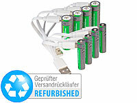 tka Köbele Akkutechnik; Li-Ion-Akkus Typ AAA, mit USB-Ladefunktion, Li-Ion-Akkus Typ AA, mit USB-Ladefunktion Li-Ion-Akkus Typ AAA, mit USB-Ladefunktion, Li-Ion-Akkus Typ AA, mit USB-Ladefunktion Li-Ion-Akkus Typ AAA, mit USB-Ladefunktion, Li-Ion-Akkus Typ AA, mit USB-Ladefunktion 