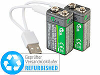 ; Li-Ion-Akkus Typ AAA, mit USB-Ladefunktion, Li-Ion-Akkus Typ AA, mit USB-Ladefunktion Li-Ion-Akkus Typ AAA, mit USB-Ladefunktion, Li-Ion-Akkus Typ AA, mit USB-Ladefunktion 