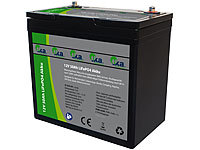 tka Köbele Akkutechnik LiFePO4-Akku, 12 V, 50 Ah / 640 Wh, BMS, für Solaranlagen u.v.m., 5 kg