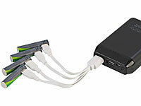 ; Alkaline-Batterien Micro (AAA), Li-Ion-Akkus Typ AA, mit USB-LadefunktionLi-Ion-Akkus Typ 18650 