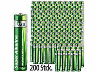 tka Köbele Akkutechnik 200er-Set Super-Alkaline-Batterien Typ AAA / Micro, 1,5 V