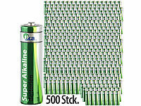 tka Köbele Akkutechnik 500er-Set Super-Alkaline-Batterien Typ AA / Mignon, 1,5 V; Alkaline-Batterien Micro (AAA) 