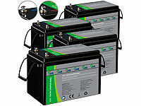 tka Köbele Akkutechnik 4er-Set LiFePO4-Akkus 12 V, 150 Ah, 1920Wh, BMS, für Solaranlagen uvm.; LiFePO4-Akkus mit BMS, Bluetooth und App LiFePO4-Akkus mit BMS, Bluetooth und App 