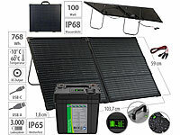tka Köbele Akkutechnik Solar mit Akku 12V, Solar-Panele mit Akkus