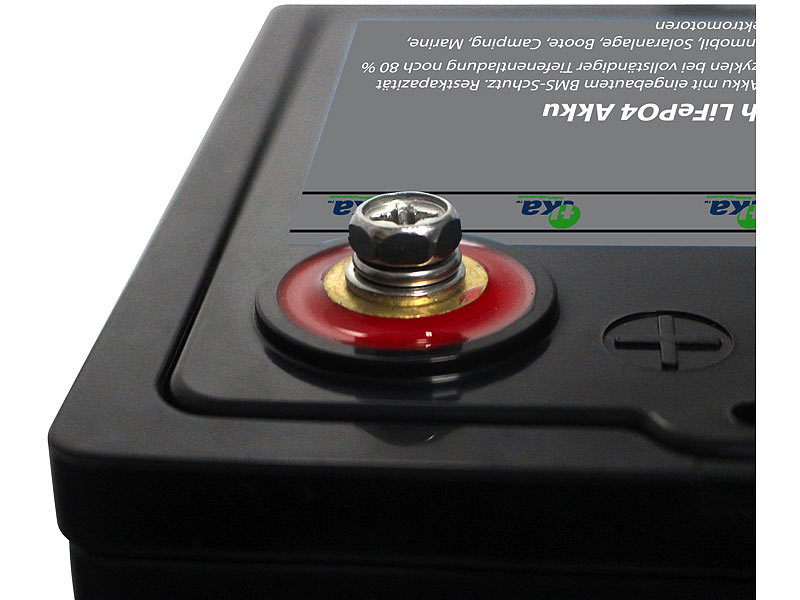; LiFePO4-Akkus mit BMS, Bluetooth und App, Akku-Ladegeräte mit Refresh-Funktionen 