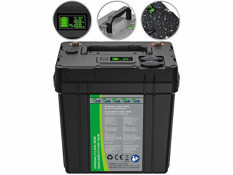 ; LiFePO4-Akkus mit BMS LiFePO4-Akkus mit BMS LiFePO4-Akkus mit BMS LiFePO4-Akkus mit BMS 
