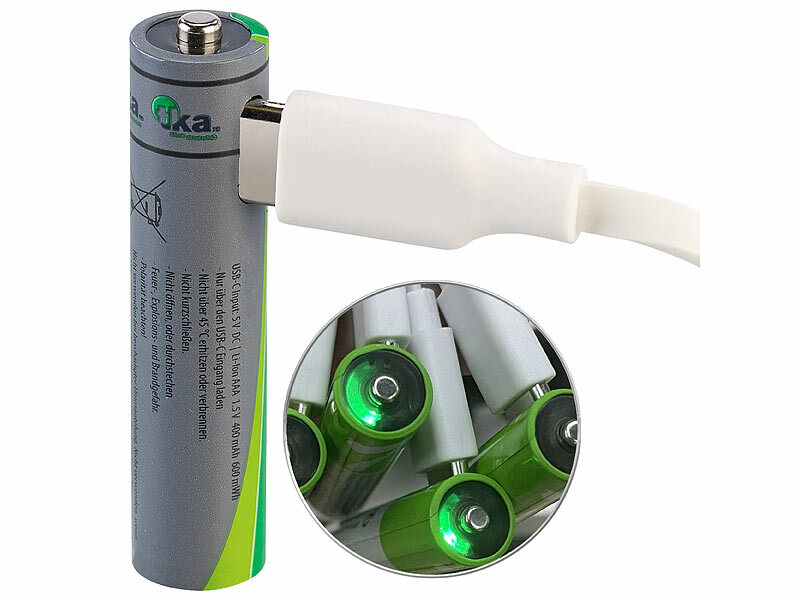 ; Alkaline-Batterien Micro (AAA), Li-Ion-Akkus Typ AA, mit USB-LadefunktionLi-Ion-Akkus Typ 18650 Alkaline-Batterien Micro (AAA), Li-Ion-Akkus Typ AA, mit USB-LadefunktionLi-Ion-Akkus Typ 18650 Alkaline-Batterien Micro (AAA), Li-Ion-Akkus Typ AA, mit USB-LadefunktionLi-Ion-Akkus Typ 18650 