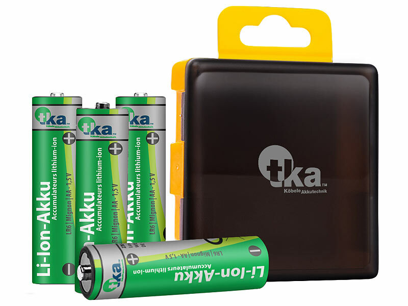 ; Li-Ion-Akkus Typ AA, mit USB-Ladefunktion, Li-Ion-Akkus Typ 18650 Li-Ion-Akkus Typ AA, mit USB-Ladefunktion, Li-Ion-Akkus Typ 18650 Li-Ion-Akkus Typ AA, mit USB-Ladefunktion, Li-Ion-Akkus Typ 18650 