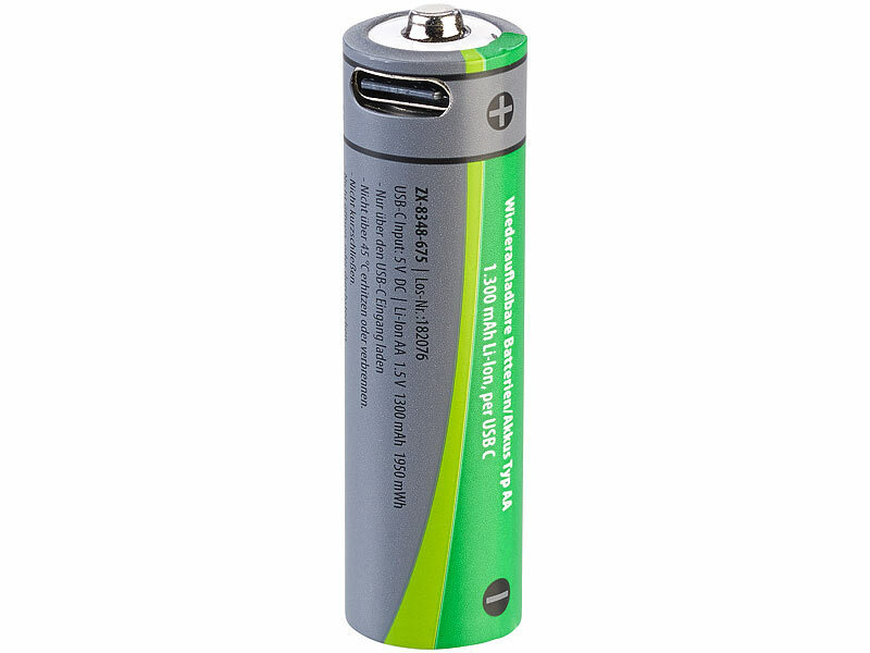 ; Alkaline-Batterien Micro (AAA), Li-Ion-Akkus Typ 18650 Alkaline-Batterien Micro (AAA), Li-Ion-Akkus Typ 18650 Alkaline-Batterien Micro (AAA), Li-Ion-Akkus Typ 18650 