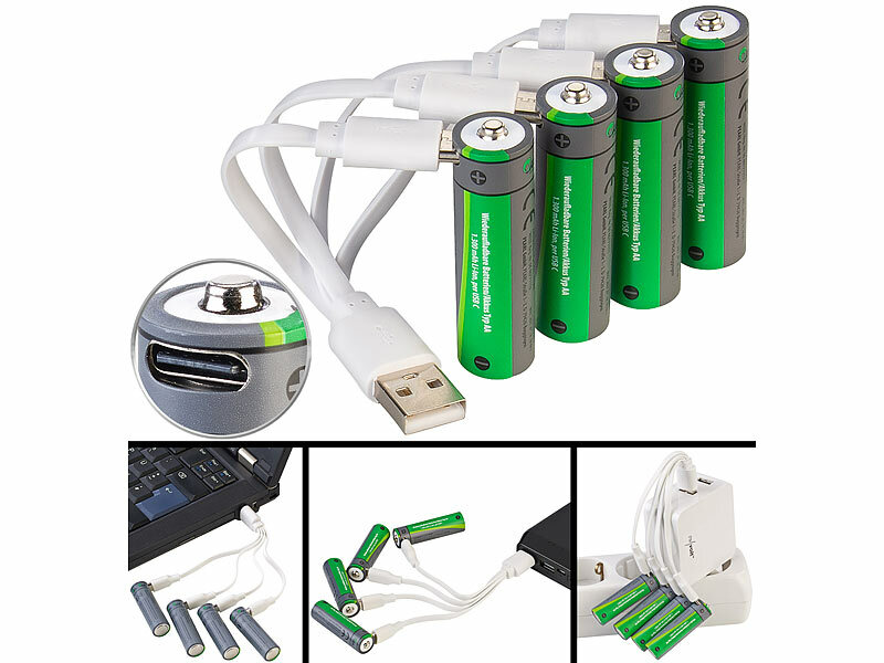 ; Akku-Ladegeräte mit Refresh-Funktionen 