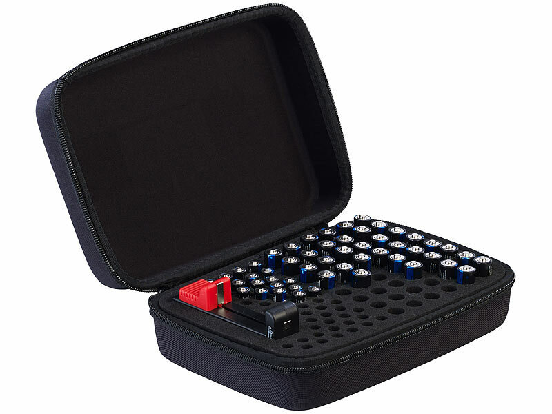 ; Alkaline-Batterien Micro (AAA), KnopfzellenLi-Ion-Akkus Typ AA, mit USB-Ladefunktion 