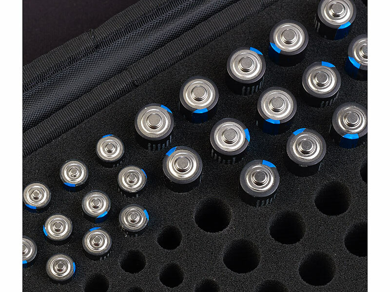 ; Alkaline-Batterien Micro (AAA), KnopfzellenLi-Ion-Akkus Typ AA, mit USB-Ladefunktion 