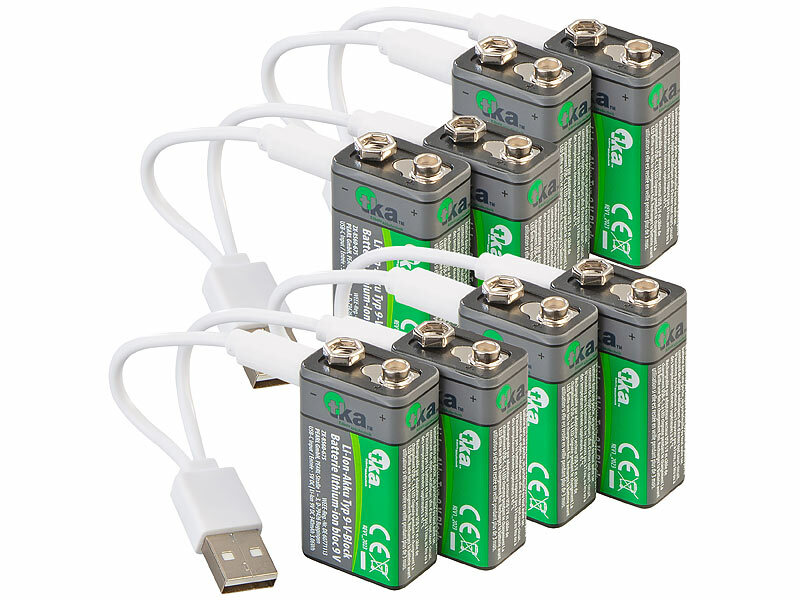 ; Li-Ion-Akkus Typ AA, mit USB-Ladefunktion, Li-Ion-Akkus Typ 18650 Li-Ion-Akkus Typ AA, mit USB-Ladefunktion, Li-Ion-Akkus Typ 18650 Li-Ion-Akkus Typ AA, mit USB-Ladefunktion, Li-Ion-Akkus Typ 18650 