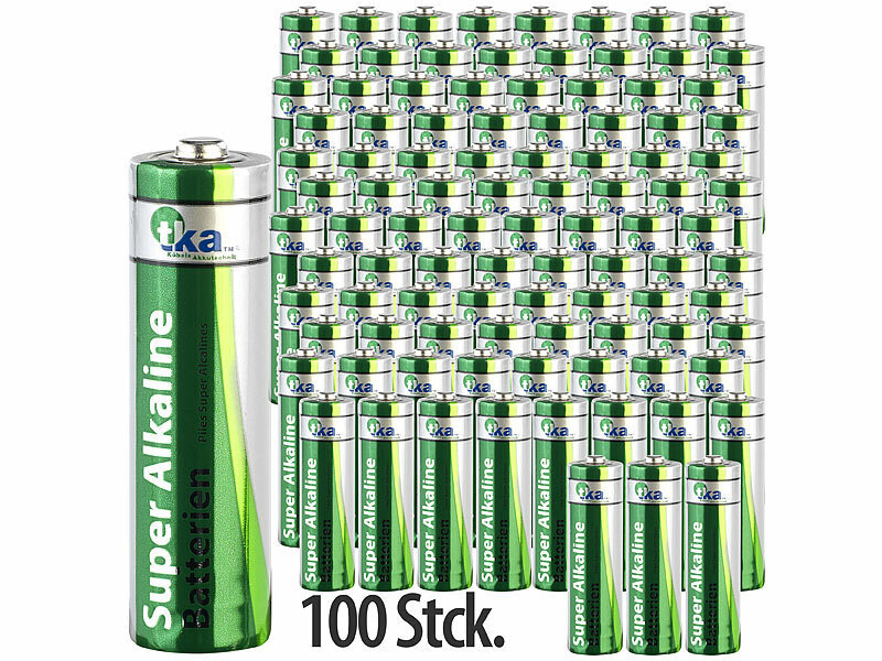 ; Alkaline-Batterien Micro (AAA), KnopfzellenLi-Ion-Akkus Typ AA, mit USB-Ladefunktion Alkaline-Batterien Micro (AAA), KnopfzellenLi-Ion-Akkus Typ AA, mit USB-Ladefunktion Alkaline-Batterien Micro (AAA), KnopfzellenLi-Ion-Akkus Typ AA, mit USB-Ladefunktion 