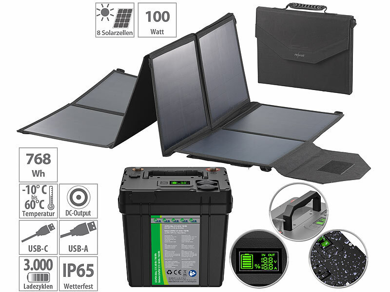 tka Köbele Akkutechnik Solar-Batterie LiFePO4: LiFePO4-Akku 12 V, 30 Ah,  384 Wh, BMS, für Solaranlagen u.v.m., 2,1 kg: : Gewerbe, Industrie  & Wissenschaft